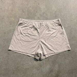 Lunya Gray Lounge Shorts Soft